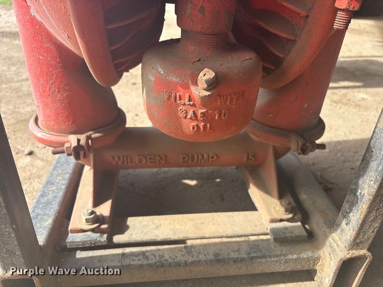 image for item EV2848 (2) Wilden double diaphragm pumps