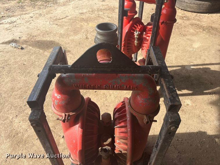 image for item EV2848 (2) Wilden double diaphragm pumps