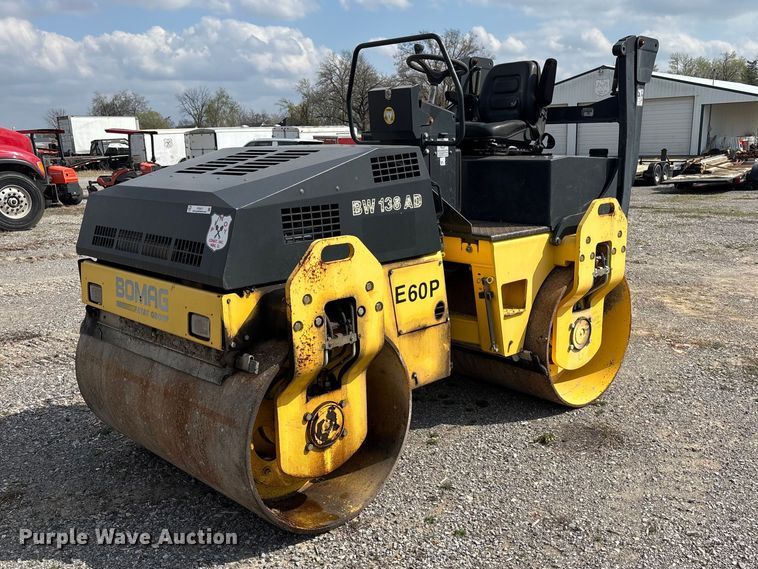 image for item EV3517 2008 Bomag BW 138 AD double drum vibratory roller