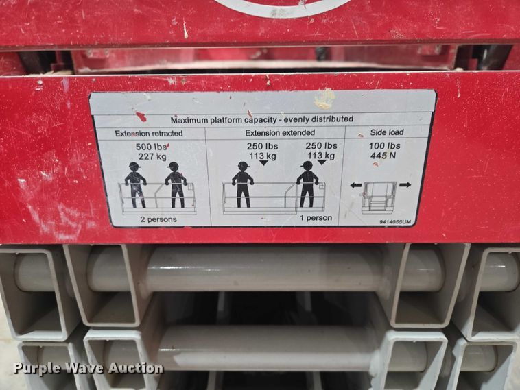 image for item EV5649 2018 MEC Micro 19 scissor lift