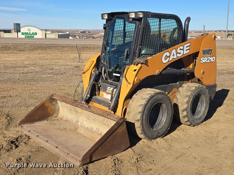 image for item EV5655 2019 Case SR210 skid steer loader