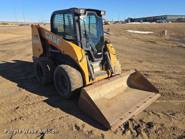 image for item EV5655 2019 Case SR210 skid steer loader