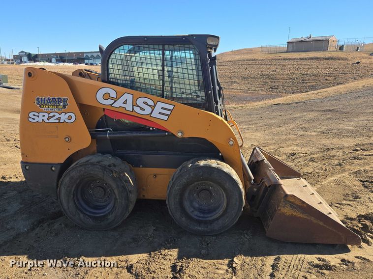 image for item EV5655 2019 Case SR210 skid steer loader