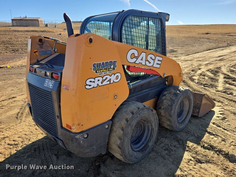 image for item EV5655 2019 Case SR210 skid steer loader
