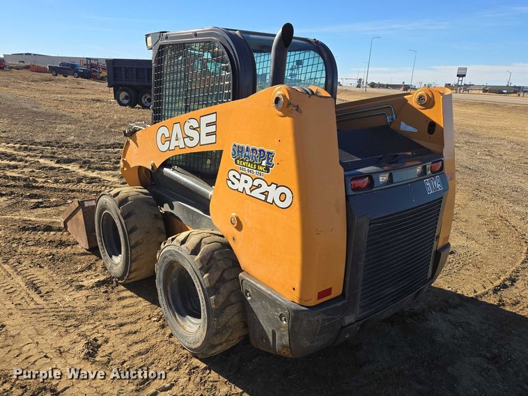image for item EV5655 2019 Case SR210 skid steer loader
