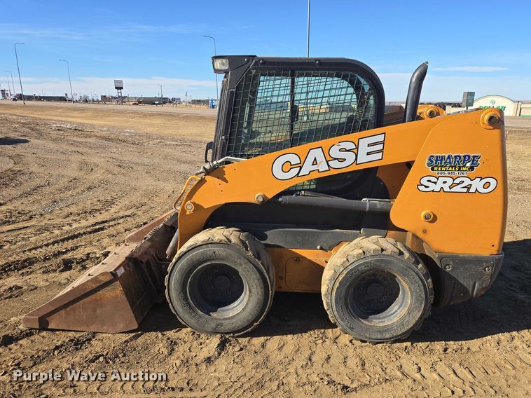 image for item EV5655 2019 Case SR210 skid steer loader