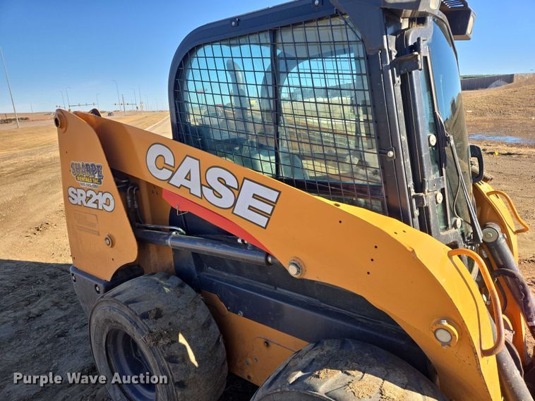 image for item EV5655 2019 Case SR210 skid steer loader