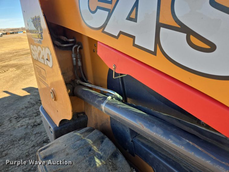 image for item EV5655 2019 Case SR210 skid steer loader