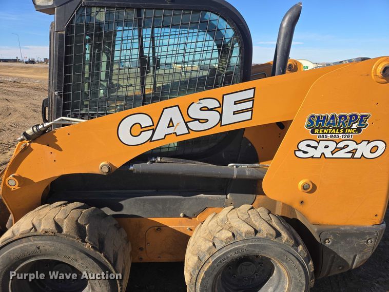 image for item EV5655 2019 Case SR210 skid steer loader