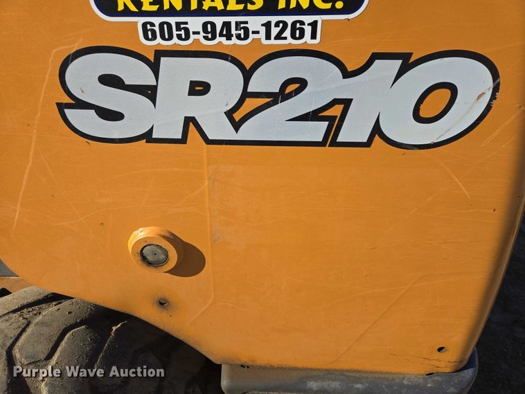 image for item EV5655 2019 Case SR210 skid steer loader