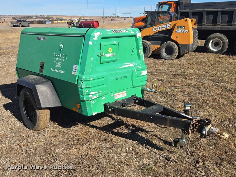 image for item EV5656 2018 Doosan P185WD0-T4F air compressor