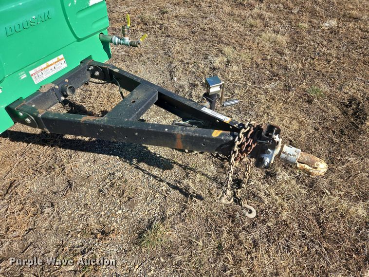 image for item EV5656 2018 Doosan P185WD0-T4F air compressor