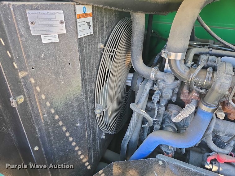 image for item EV5656 2018 Doosan P185WD0-T4F air compressor