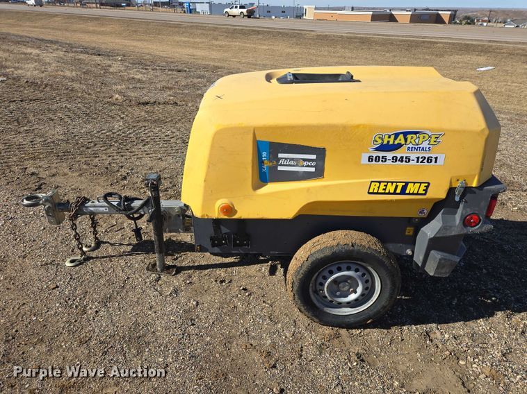 image for item EV5657 2018 Atlas Copco XAS110 air compressor