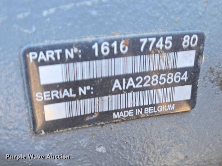 image for item EV5657 2018 Atlas Copco XAS110 air compressor