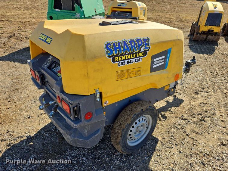 image for item EV5658 2018 Atlas Copco XAS110 air compressor