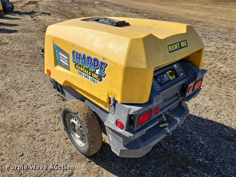 image for item EV5658 2018 Atlas Copco XAS110 air compressor