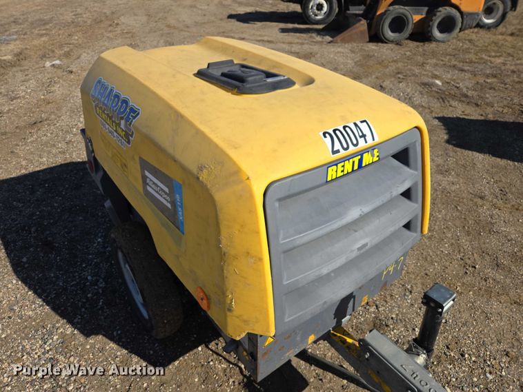 image for item EV5658 2018 Atlas Copco XAS110 air compressor