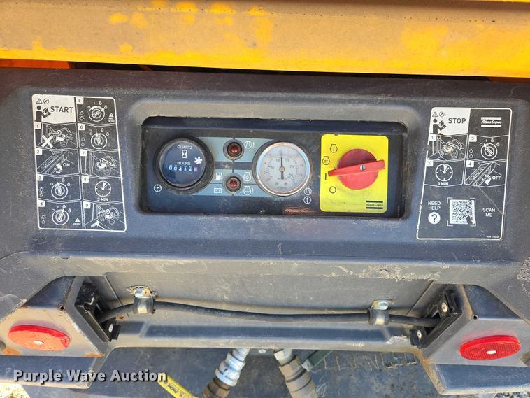 image for item EV5658 2018 Atlas Copco XAS110 air compressor