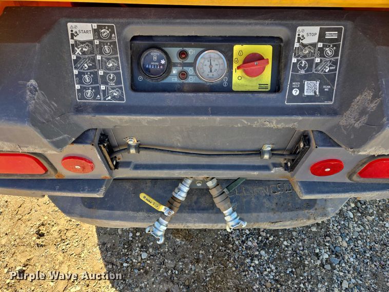 image for item EV5658 2018 Atlas Copco XAS110 air compressor