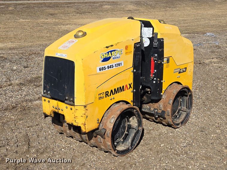 image for item EV5659 2018 Rammax 1575 trench compactor