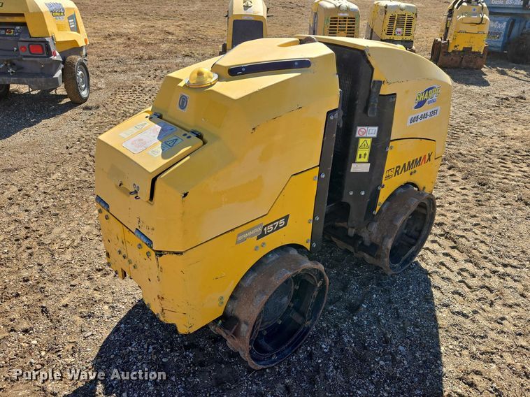 image for item EV5659 2018 Rammax 1575 trench compactor