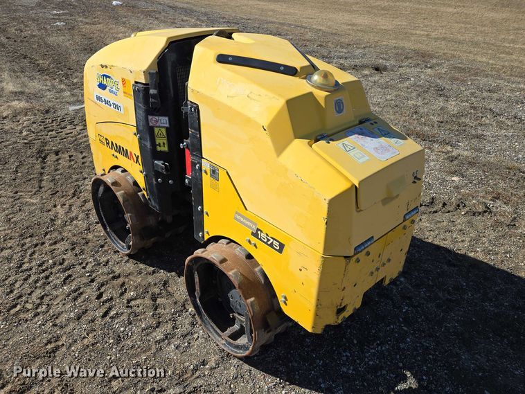 image for item EV5659 2018 Rammax 1575 trench compactor