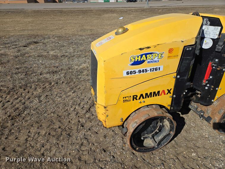 image for item EV5659 2018 Rammax 1575 trench compactor