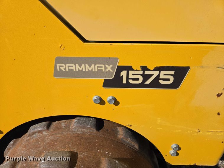 image for item EV5659 2018 Rammax 1575 trench compactor
