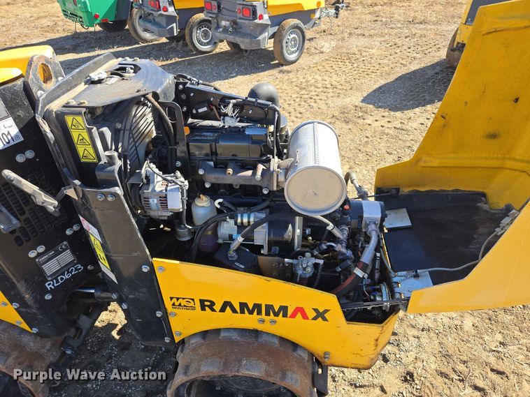 image for item EV5659 2018 Rammax 1575 trench compactor