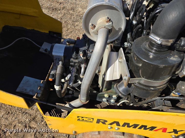 image for item EV5659 2018 Rammax 1575 trench compactor