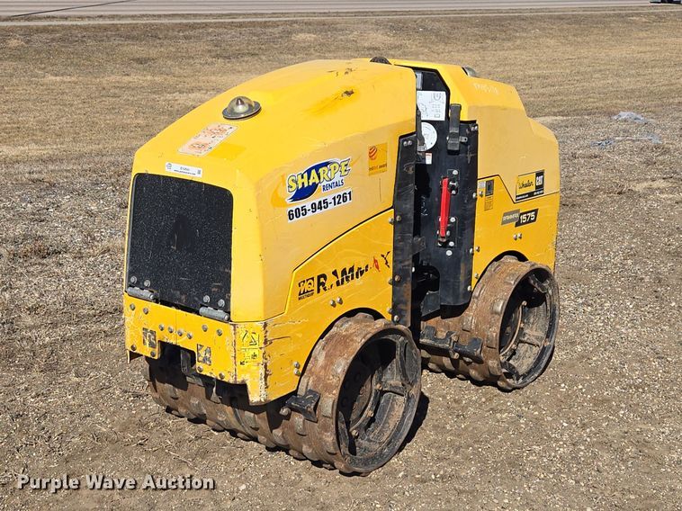image for item EV5660 2020 Rammax 1575 trench compactor
