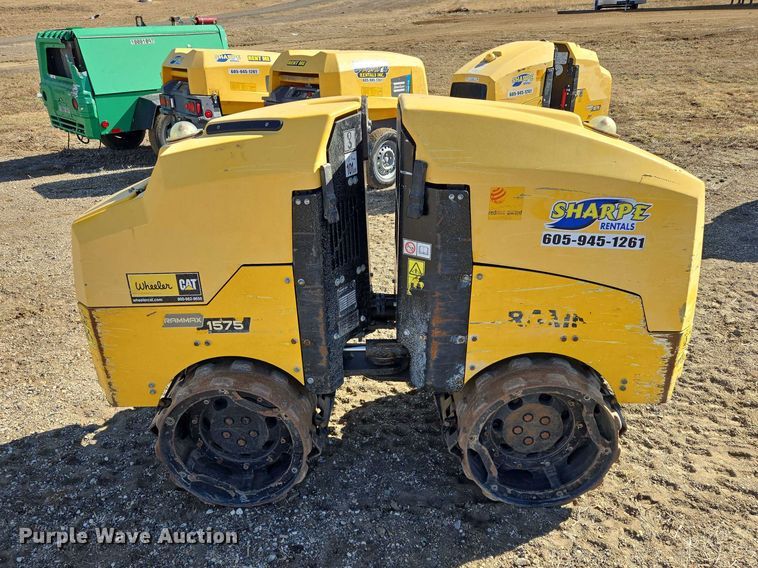 image for item EV5660 2020 Rammax 1575 trench compactor