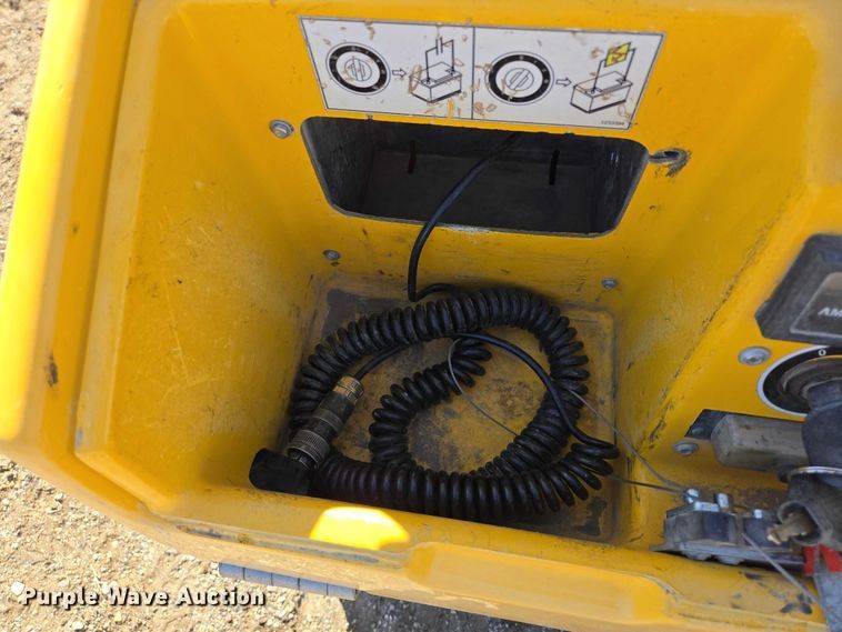 image for item EV5660 2020 Rammax 1575 trench compactor