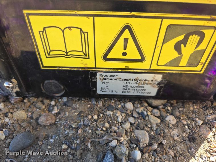 image for item EV5660 2020 Rammax 1575 trench compactor