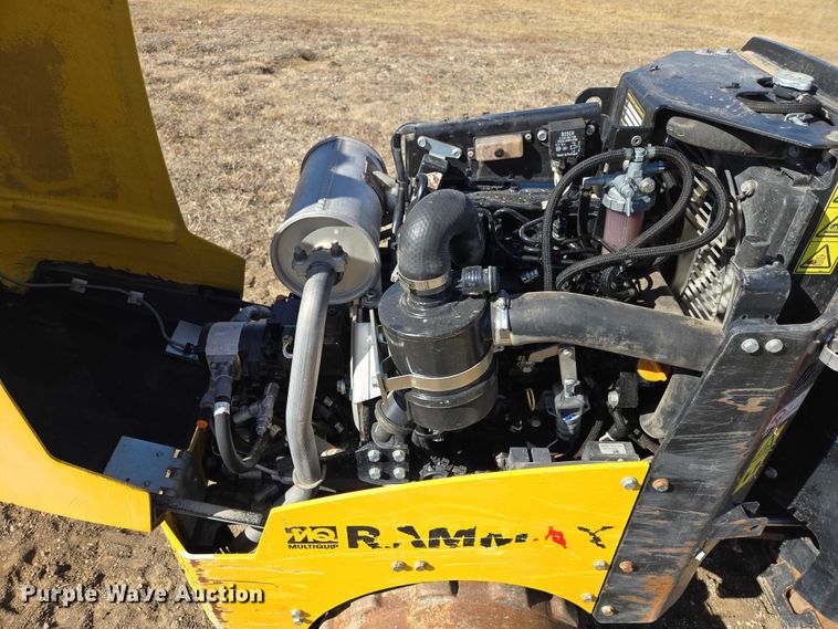 image for item EV5660 2020 Rammax 1575 trench compactor