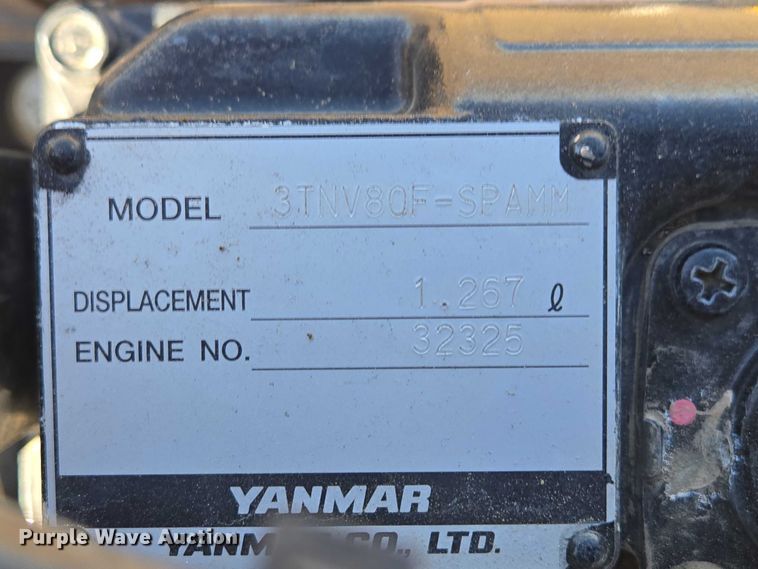 image for item EV5660 2020 Rammax 1575 trench compactor