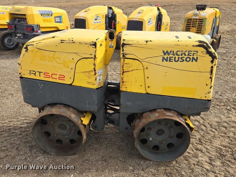 image for item EV5662 Wacker Neuson RTSC2 trench compactor