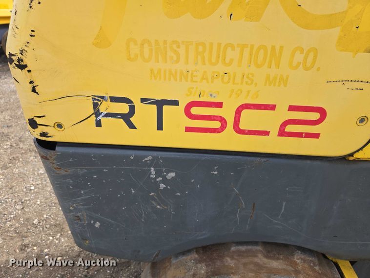 image for item EV5662 Wacker Neuson RTSC2 trench compactor