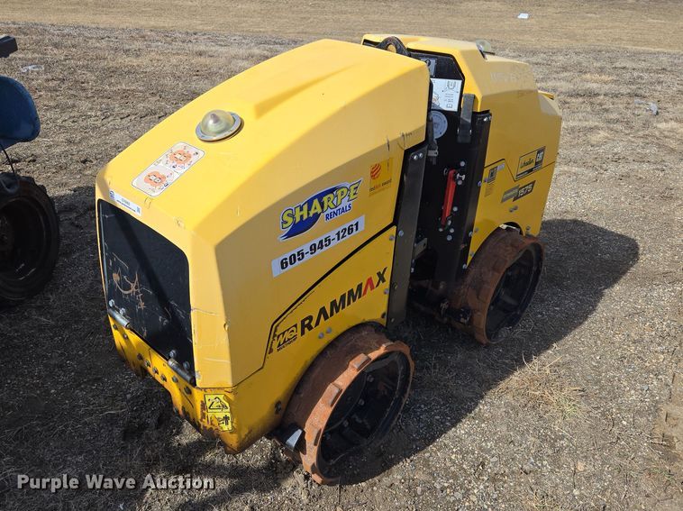 image for item EV5663 2021 Rammax 1575 trench compactor