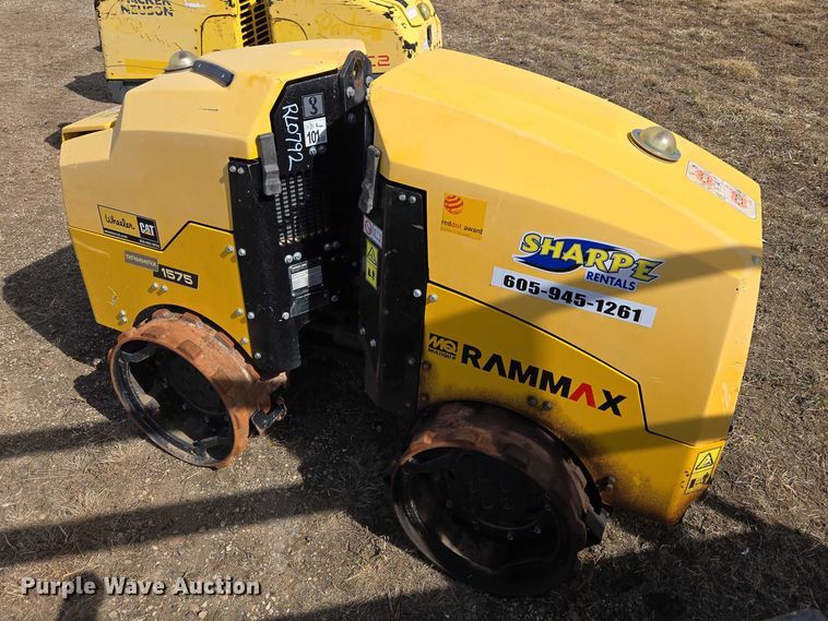 image for item EV5663 2021 Rammax 1575 trench compactor