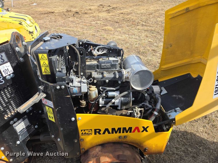 image for item EV5663 2021 Rammax 1575 trench compactor