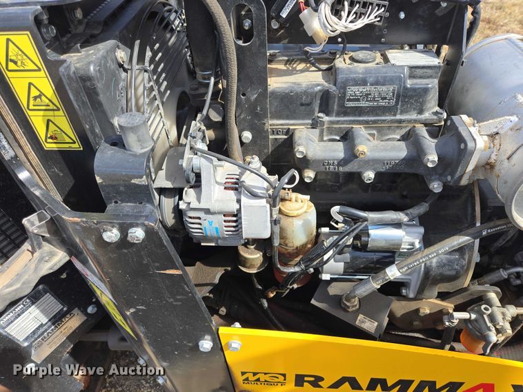 image for item EV5663 2021 Rammax 1575 trench compactor