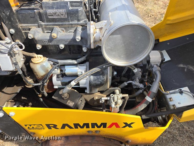 image for item EV5663 2021 Rammax 1575 trench compactor