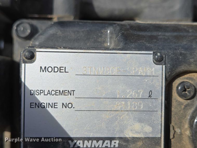 image for item EV5663 2021 Rammax 1575 trench compactor