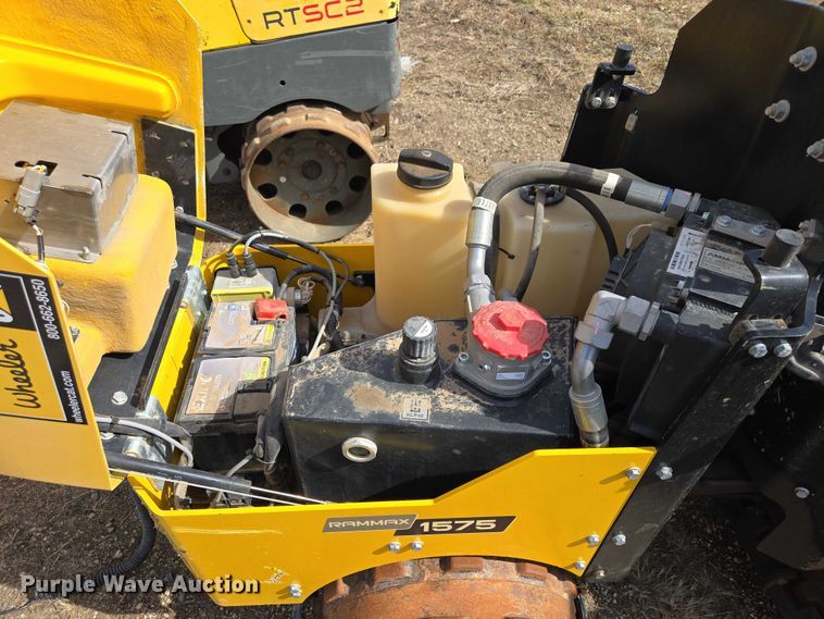 image for item EV5663 2021 Rammax 1575 trench compactor