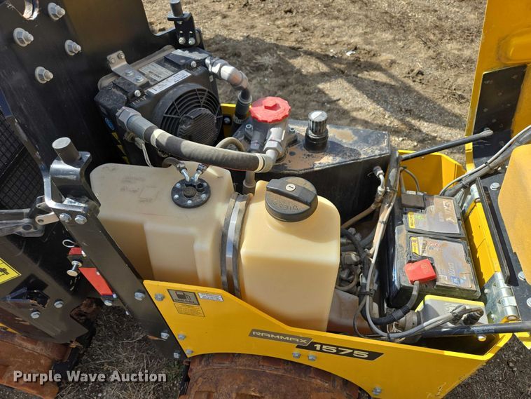 image for item EV5663 2021 Rammax 1575 trench compactor