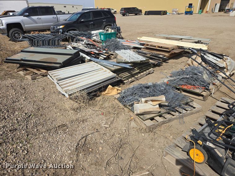 image for item EV5728 (12) pallets of shelving