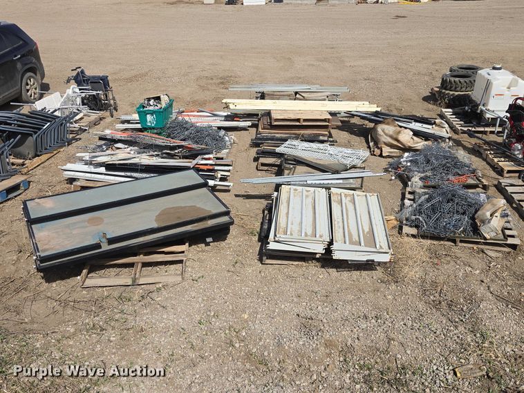 image for item EV5728 (12) pallets of shelving