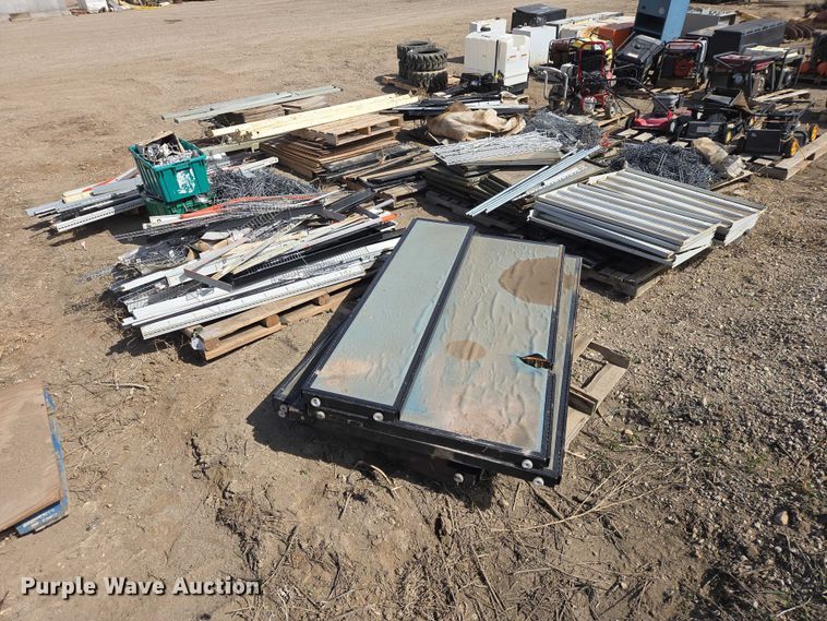 image for item EV5728 (12) pallets of shelving